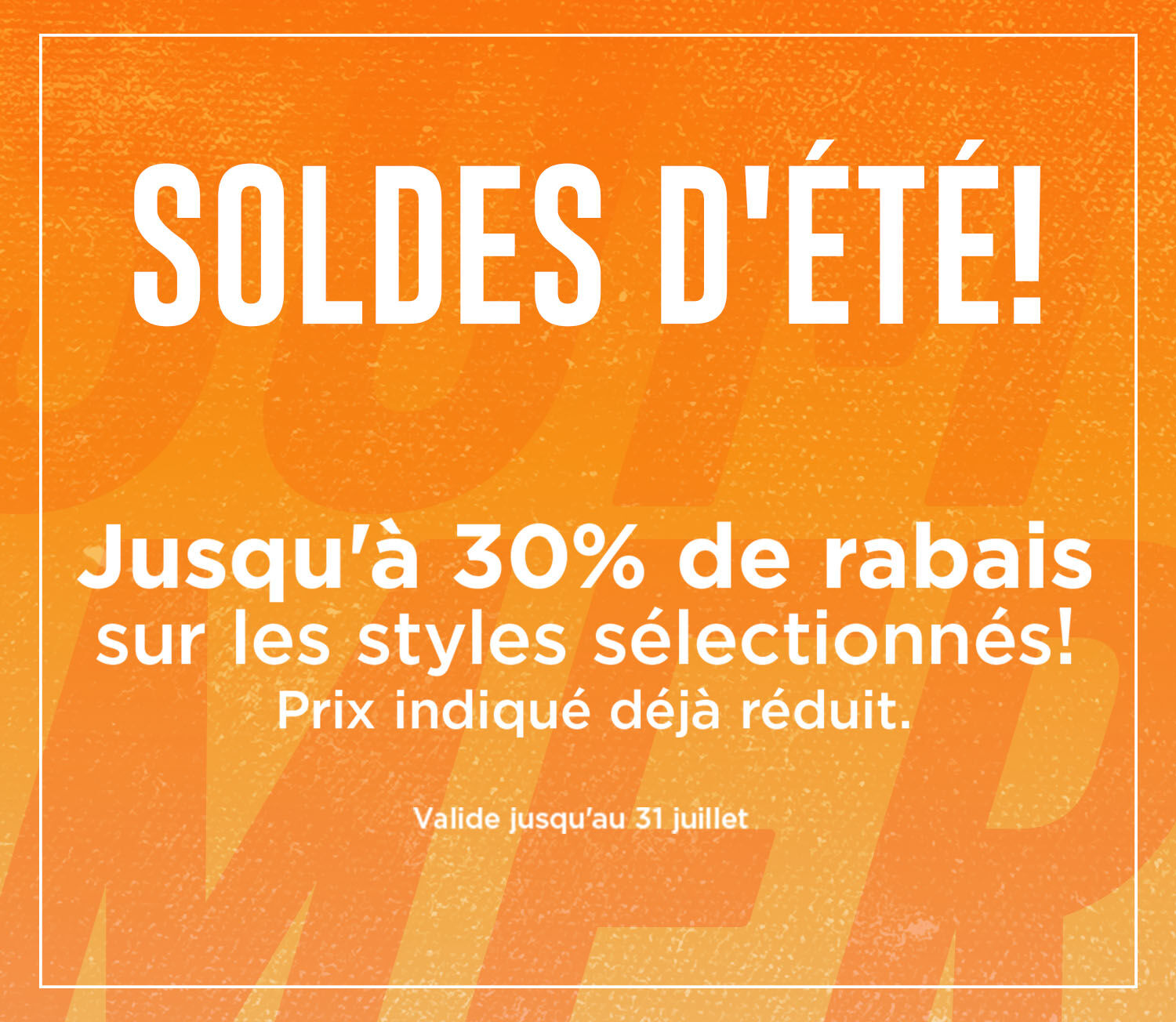 Soldes d'Ete